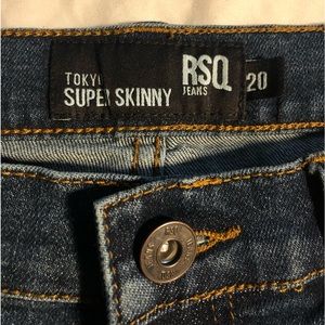 Tilly’s RSQ Tokyo skinny Dark Denim Jeans